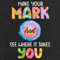 Make Your Mark Dot Day See Where It Takes You Gift Microfiber Hand Towel