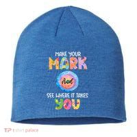 Make Your Mark Dot Day See Where It Takes You Gift Sustainable Beanie