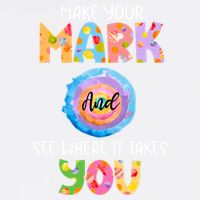 Make Your Mark Dot Day See Where It Takes You Gift Garment-Dyed Sweatshirt