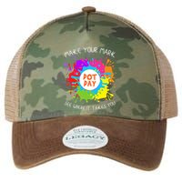 Make Your Mark Dot Day See Where It Takes You Gift Legacy Tie Dye Trucker Hat