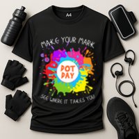 Make Your Mark Dot Day See Where It Takes You Gift Performance Shirt