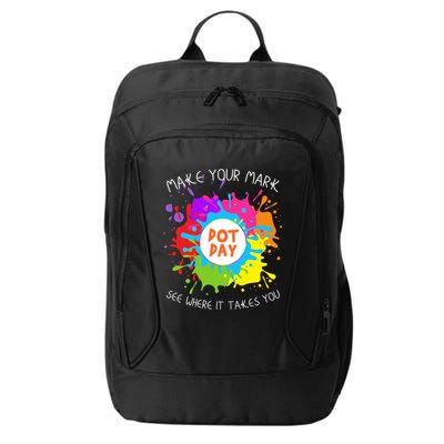 Make Your Mark Dot Day See Where It Takes You Gift City Backpack