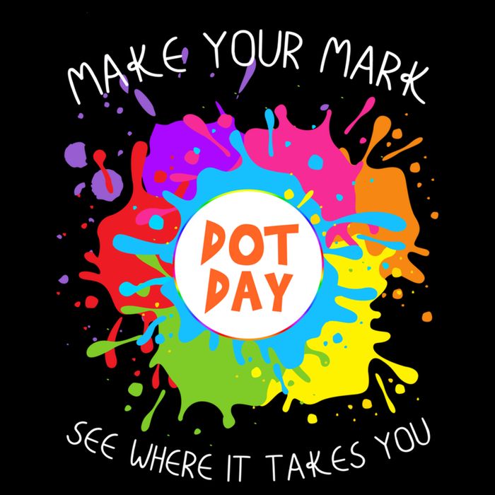 Make Your Mark Dot Day See Where It Takes You Gift Drawstring Bag