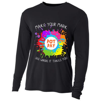 Make Your Mark Dot Day See Where It Takes You Gift Cooling Performance Long Sleeve Crew