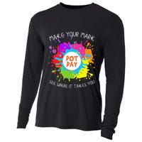 Make Your Mark Dot Day See Where It Takes You Gift Cooling Performance Long Sleeve Crew