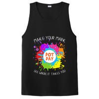 Make Your Mark Dot Day See Where It Takes You Gift PosiCharge Competitor Tank
