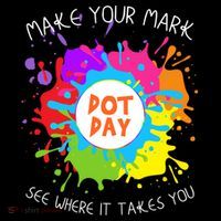 Make Your Mark Dot Day See Where It Takes You Gift Cropped Pullover Crew
