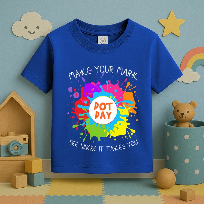Make Your Mark Dot Day See Where It Takes You Gift Toddler T-Shirt