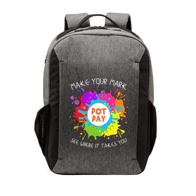 Make Your Mark Dot Day See Where It Takes You Gift Vector Backpack