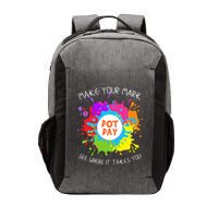 Make Your Mark Dot Day See Where It Takes You Gift Vector Backpack