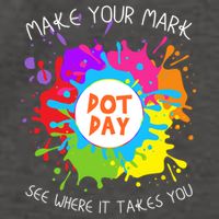 Make Your Mark Dot Day See Where It Takes You Gift Vector Backpack