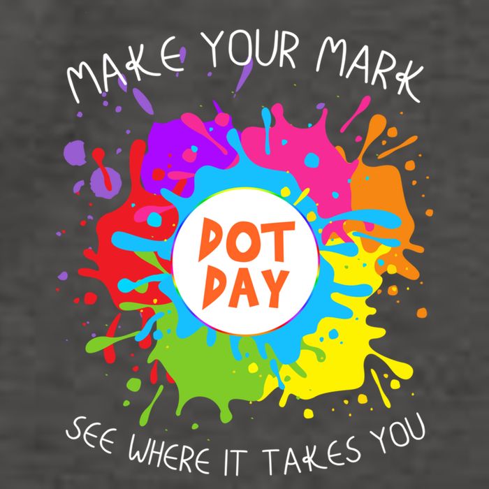 Make Your Mark Dot Day See Where It Takes You Gift Vector Backpack