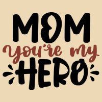 Mom You're My Hero Cute Gift Bag