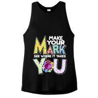 Make Your Mark See Where It Takes You Ladies PosiCharge Tri-Blend Wicking Tank