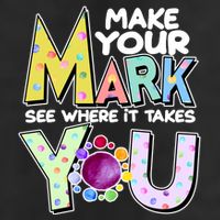 Make Your Mark See Where It Takes You Garment-Dyed Heavyweight T-Shirt