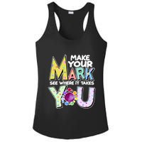 Make Your Mark See Where It Takes You Ladies PosiCharge Competitor Racerback Tank