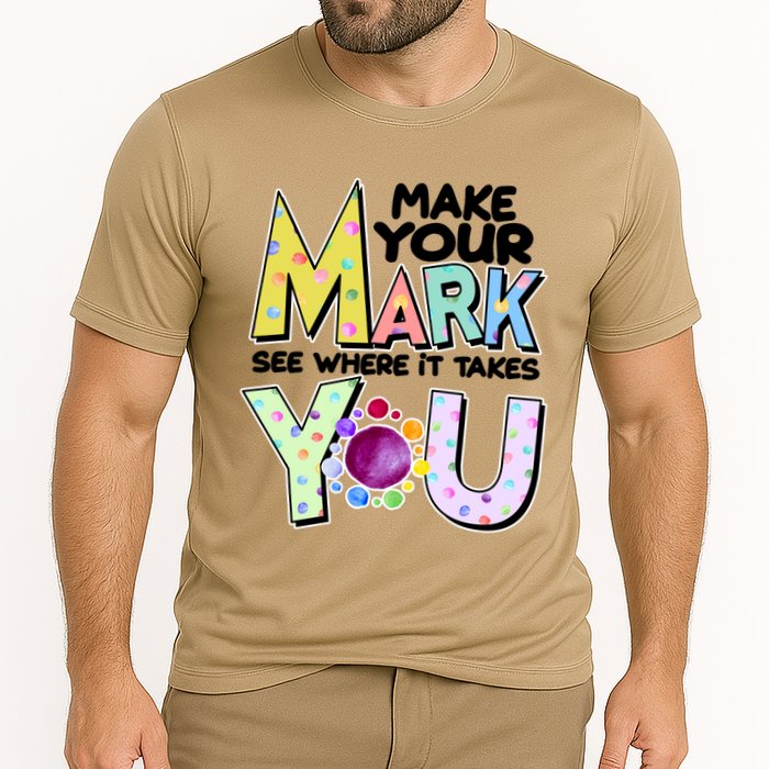 Make Your Mark See Where It Takes You Cooling Performance Crew T-Shirt