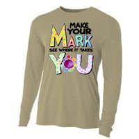 Make Your Mark See Where It Takes You Cooling Performance Long Sleeve Crew