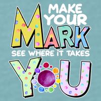 Make Your Mark See Where It Takes You Sueded Cloud Jersey T-Shirt