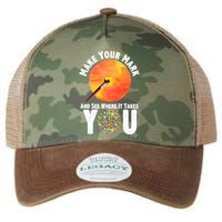 Make Your Mark And See Where It Takes You Dot Day Legacy Tie Dye Trucker Hat