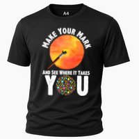 Make Your Mark And See Where It Takes You Dot Day Performance Shirt