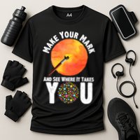 Make Your Mark And See Where It Takes You Dot Day Performance Shirt