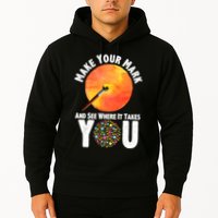 Make Your Mark And See Where It Takes You Dot Day Hoodie
