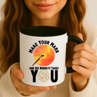 Make Your Mark And See Where It Takes You Dot Day Mug