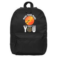 Make Your Mark And See Where It Takes You Dot Day 16 in Basic Backpack