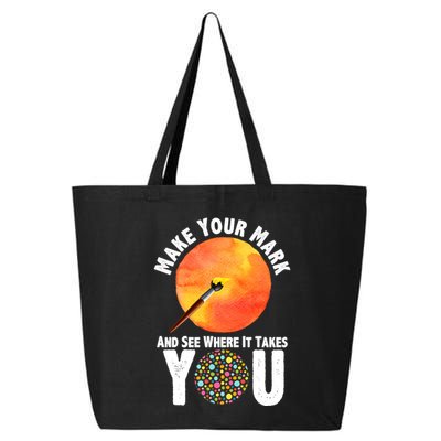 Make Your Mark And See Where It Takes You Dot Day 25L Jumbo Tote