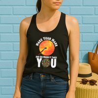 Make Your Mark And See Where It Takes You Dot Day Womens Tank Top
