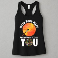 Make Your Mark And See Where It Takes You Dot Day Womens Tank Top