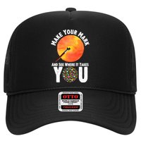 Make Your Mark And See Where It Takes You Dot Day Trucker Hat