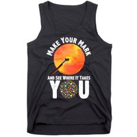 Make Your Mark And See Where It Takes You Dot Day Tank Top