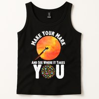 Make Your Mark And See Where It Takes You Dot Day Tank Top