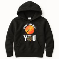 Make Your Mark And See Where It Takes You Dot Day Kids Hoodie