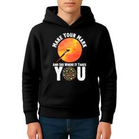 Make Your Mark And See Where It Takes You Dot Day Kids Hoodie