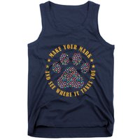 Make Your Mark Dot Day Paw Print Tank Top