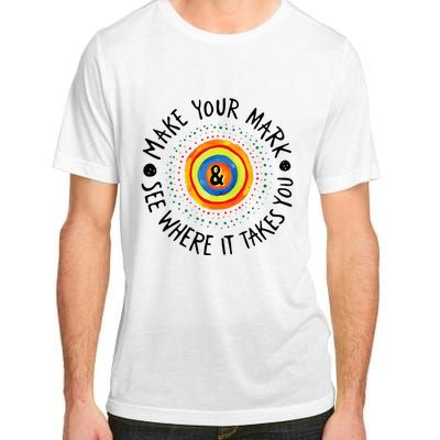 Make Your Mark International Dot Day Colorful Adult ChromaSoft Performance T-Shirt