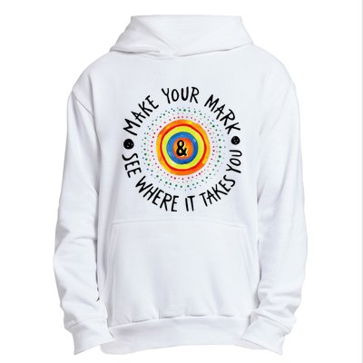 Make Your Mark International Dot Day Colorful Urban Pullover Hoodie