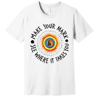 Make Your Mark International Dot Day Colorful Premium T-Shirt