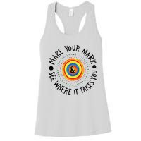 Make Your Mark International Dot Day Colorful Women's Racerback Tank