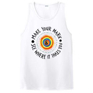 Make Your Mark International Dot Day Colorful PosiCharge Competitor Tank