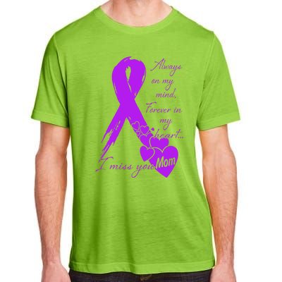 Missing You Mom My Guardian Angel Memorial Day Gift Adult ChromaSoft Performance T-Shirt