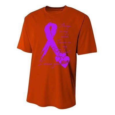 Missing You Mom My Guardian Angel Memorial Day Gift Performance Sprint T-Shirt