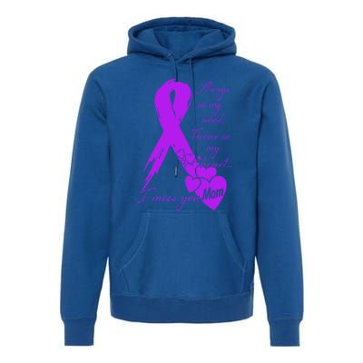 Missing You Mom My Guardian Angel Memorial Day Gift Premium Hoodie