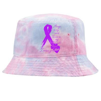 Missing You Mom My Guardian Angel Memorial Day Gift Tie-Dyed Bucket Hat