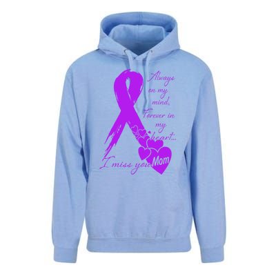 Missing You Mom My Guardian Angel Memorial Day Gift Unisex Surf Hoodie