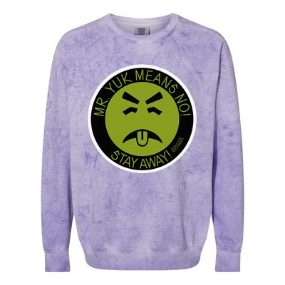 Mr. Yuk Colorblast Crewneck Sweatshirt