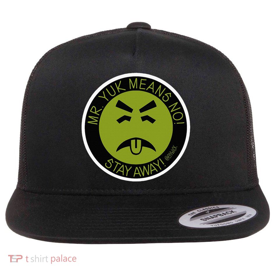 Mr. Yuk Flat Bill Trucker Hat